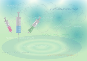 Science vector background