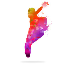 Obraz premium Abstract dancer