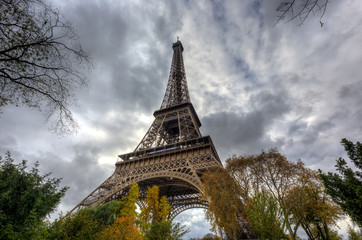 Eiffel tower in Paris,France