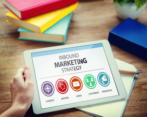 Inbound Marketing Strategy Advertisement Commercial Concept