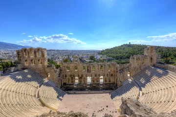 Rolgordijnen The Odeon of Herodes Atticus in Athens,Greece © anastasios71