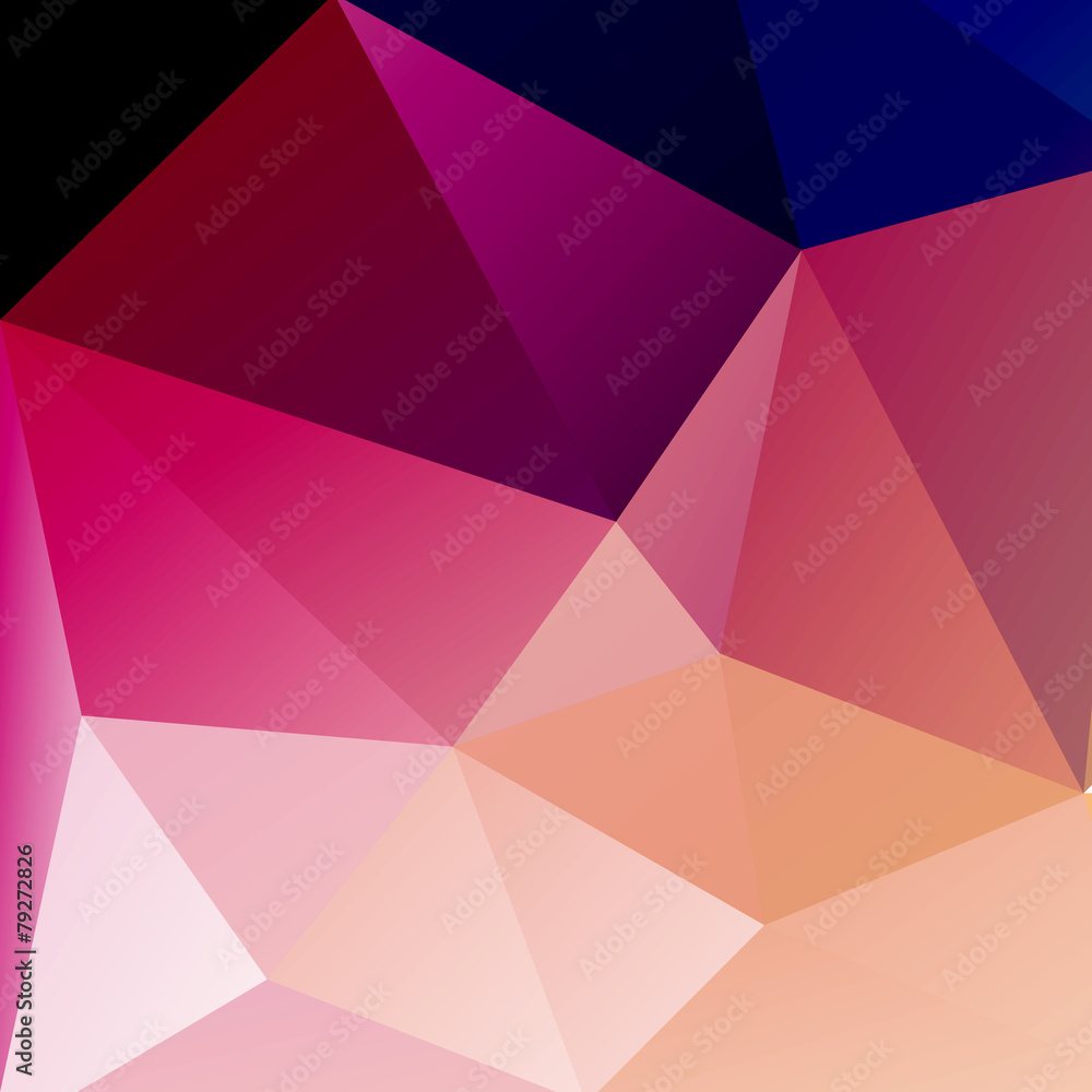 Poster abstract colorful geometric background. template brochure design