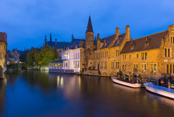 Naklejka na ściany i meble Bruges, Belgium