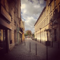 Fototapeta na wymiar A little Alley in Paris