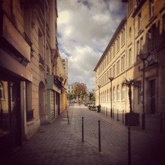 Fototapeta premium A little Alley in Paris