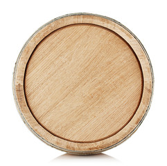 The top of a wooden barrel - 79273647