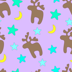 Christmas seamless background