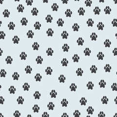 Paw print pattern