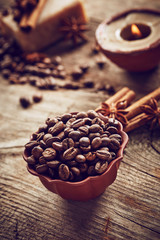 Vintage spa still life