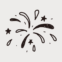 doodle firework - 79278248