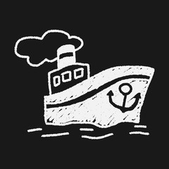 doodle Steamship