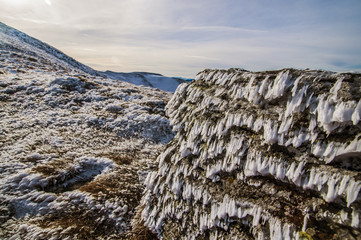 frozen mountains