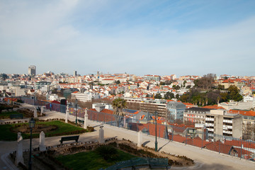 Fototapeta na wymiar Lisbon roofs.