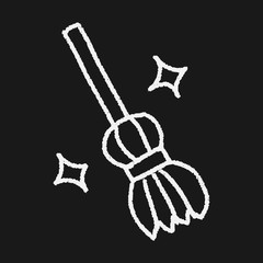 broom doodle drawing