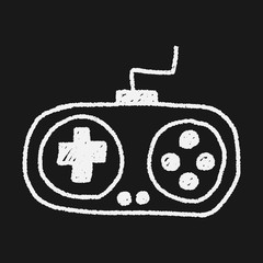 Game Remote Control doodle drawing