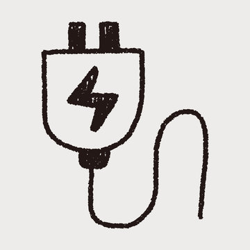 Plug Doodle Drawing