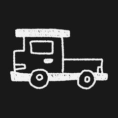 truck doodle drawing