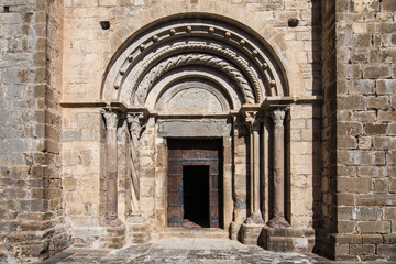 Romanesque portal