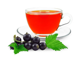 tea with black currants