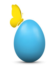 Osterei, Schmetterling, Ei, Ostern, Zitronenfalter, Easter Egg