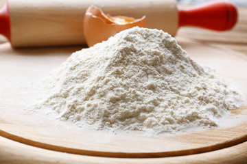 Heap of flour