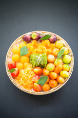 Assortiment de desserts traditionnel Thaïlandais