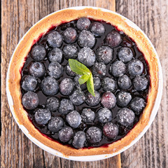 blueberry tart