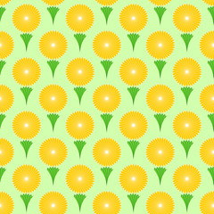 Floral seamless background for design