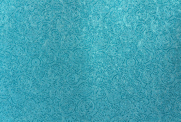 Light blue chinese pattern background