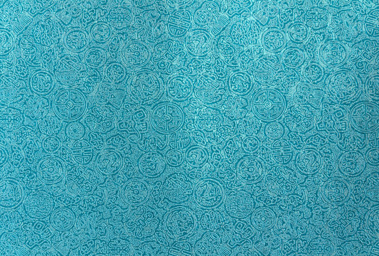 Light blue chinese pattern background