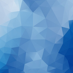 Blue polygonal background
