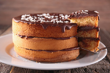 birthday chocolate cake