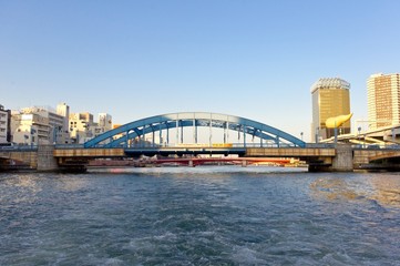 Fototapeta na wymiar Sumida River views