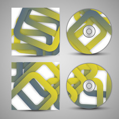 Vector cd cover  set for your design