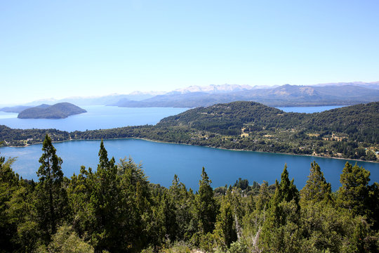 View of Nahuel Huapi lake- Argentina