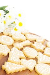 Homemade gingerbread cookies