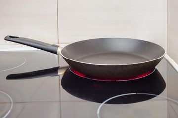 Pan on the cooker