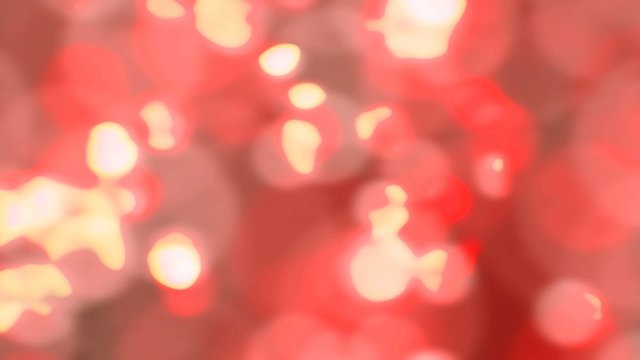 Sparkling light sparks slow motion defocused abstract background