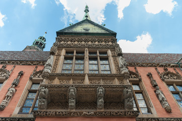 Poland - Wroclaw Town Hall - obrazy, fototapety, plakaty