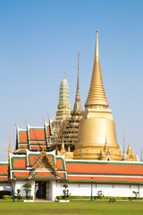 Fototapeta premium Wat Phra Kaew thailand beautiful