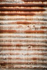 Rusted metal background