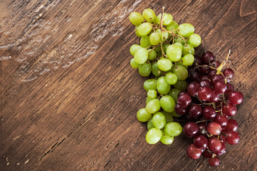 Red and green grapes - Powered by Adobe