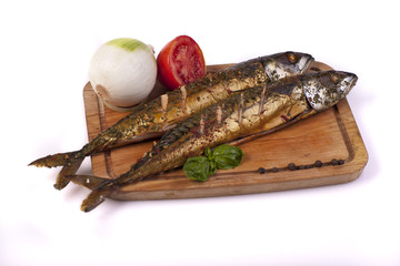 Grilled mackerel with spice © blistwan