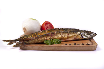 Grilled mackerel with spice © blistwan