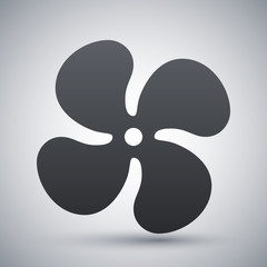 Vector fan icon
