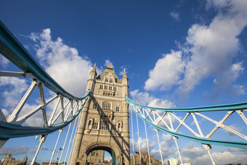 Fototapeta na wymiar Tower Bridge in London.