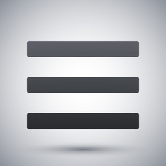 Obraz premium Vector expand menu icon