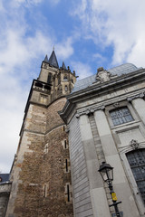 Fototapeta na wymiar Aachen cathedral