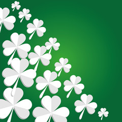 Shamrock background