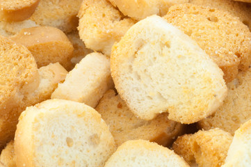 croutons of bread